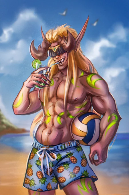 Hey!
It's time for a Summer Sketch Raffle! 🌊

To enter:
☀ Follow me + retweet this post (no QRTs)
☀ Comment with your character

Ends July 10
2 winners - halfbody colored sketch in a summer theme 🏖️
Good luck✨ 