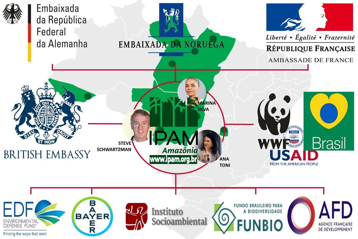 As ligações das ONGs ditas "pró meio ambiente" e o imperialismo!
Arte: Twitter/Reprodução
#pco #causaoperaria #ong