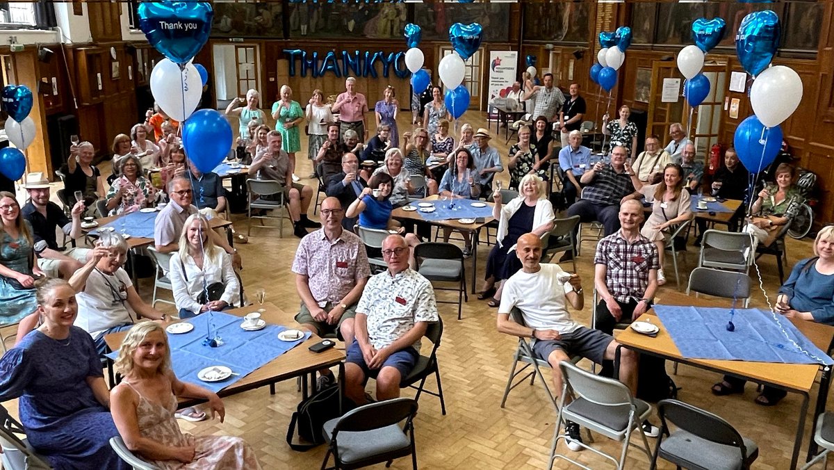 MandyCleaver3's tweet photo. A truly fabulous tea party to #thank all our #volunteers in @nhs_scft &amp; #Covid vaccination programme #Brighton! Demonstrating #volunteers are integral to delivering &amp; supporting healthcare @scft_volunteers @lamb_donna @CorserJane @scft_charity https://t.co/PIP3YWTZUD