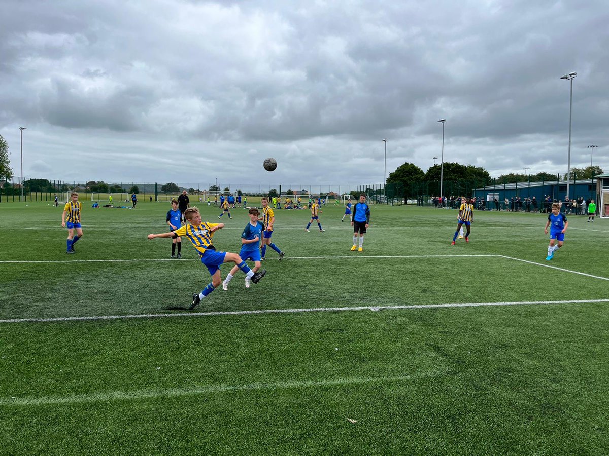 shrewsacademy's tweet photo. More festival football today for the Academy - big thanks again to @sol_acad_fc_JPL 
We continue to develop positive links across the West Mids 👏🏼
Credit to all the players today ⚽️
#TheACADEMY
#SummerFootball
#Development https://t.co/aM1RDl5lOQ