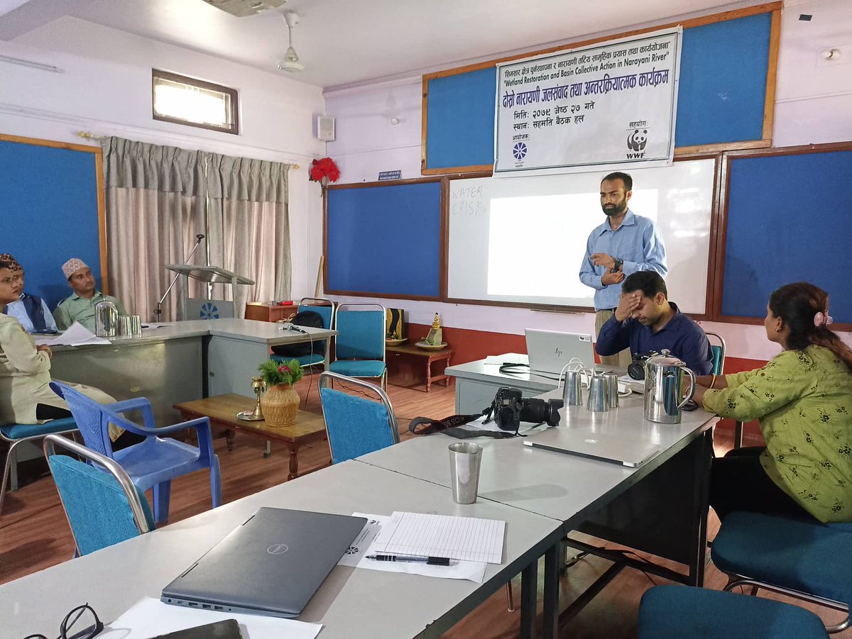 greenpixelnepal's tweet photo. On June 10, 2022, our team provided technical support for the second water dialogue event hosted by Sahamati / सहमति in financial and technical support from @WWFNepal.
#waterdialogues #waterstewardship https://t.co/XerUyGtHtj