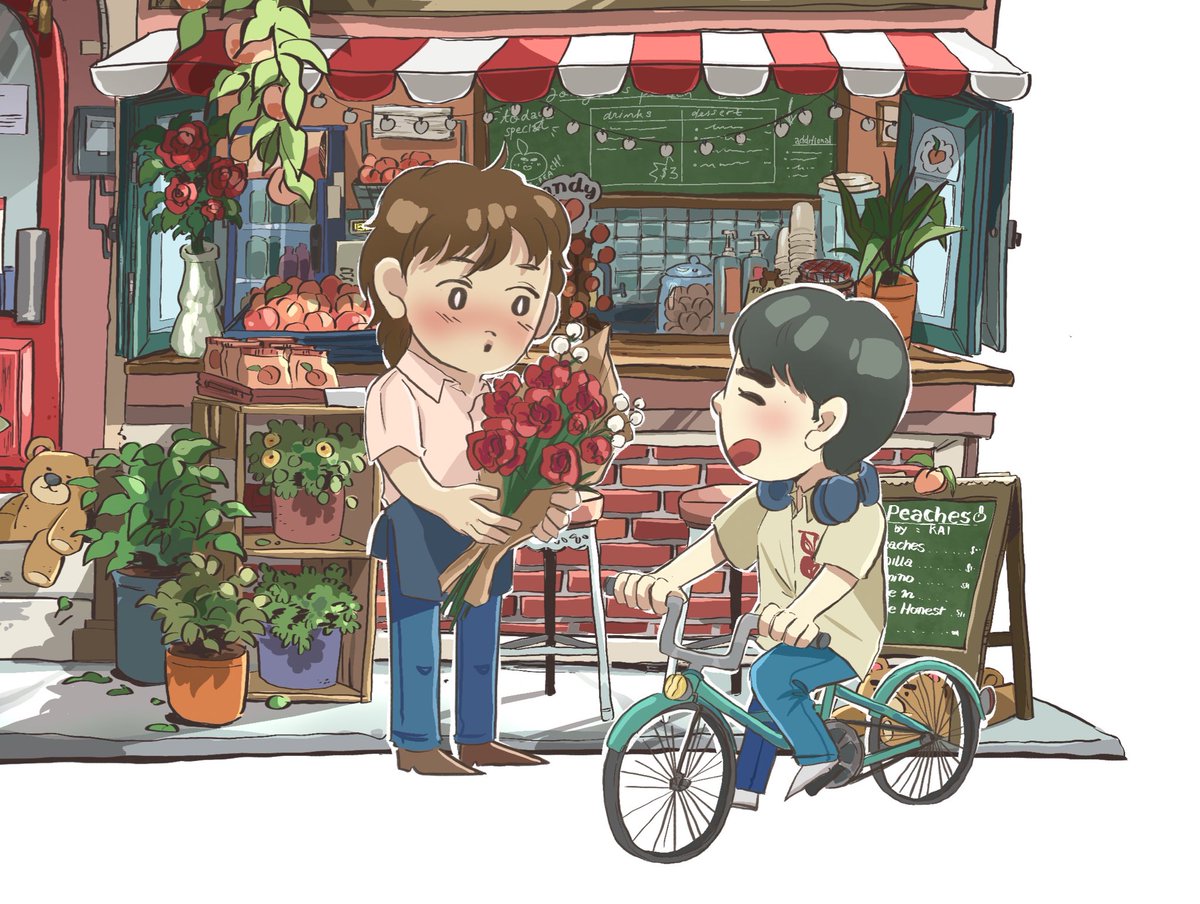 meokmoool's tweet photo. Kaisoo appreciation tweet but make it as my drawing instead! ❤️ https://t.co/26D9WJ8xWK