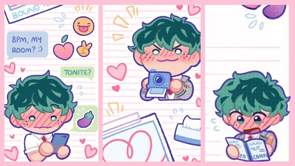 Leftover sales for <a href="/DekuSexNotebook/">Sex Analysis For The Future: Leftover Sales CLOSED</a> are open! I did a bookmark and notepad merch for this zine!