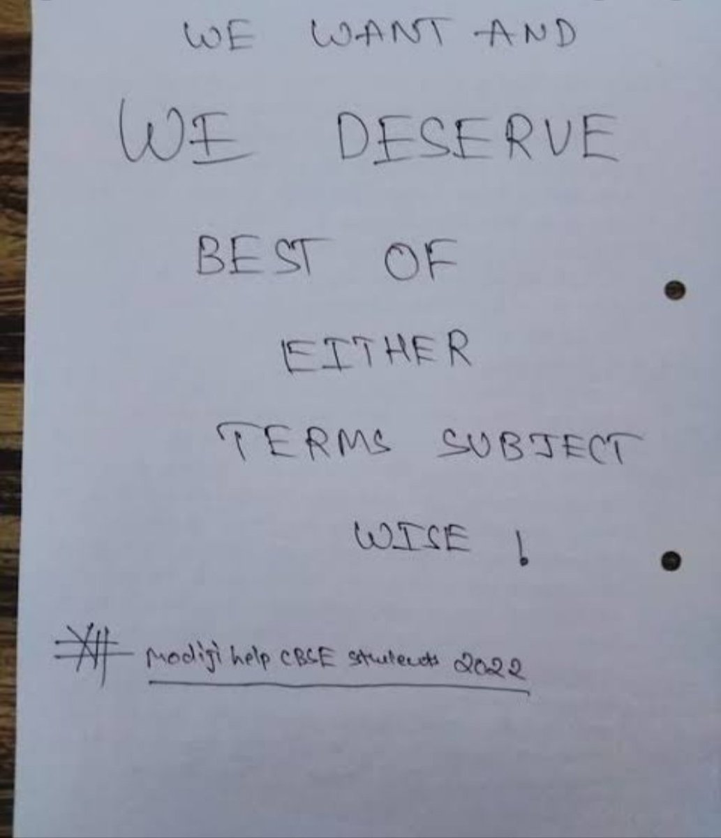 sanjeev42326251's tweet image. #CBSEgiveBestOfEitherTerm
#ModijiHelpCBSEstudents2022 
#BestOfEitherTermsSubjectWise 
We want best of either term please 🙏🙏😓😓 #CBSENews