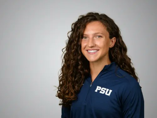 PSUScience's tweet photo. "It was a no-brainer for me to apply to Eberly. Science is my greatest passion alongside soccer, and I knew whatever I chose to study at #PennState it would be in science!” –Recent graduate and student athlete Kerry Abello. #EberlyScienceJournal https://t.co/e3OwWpqAbm https://t.co/LssurTs9s0