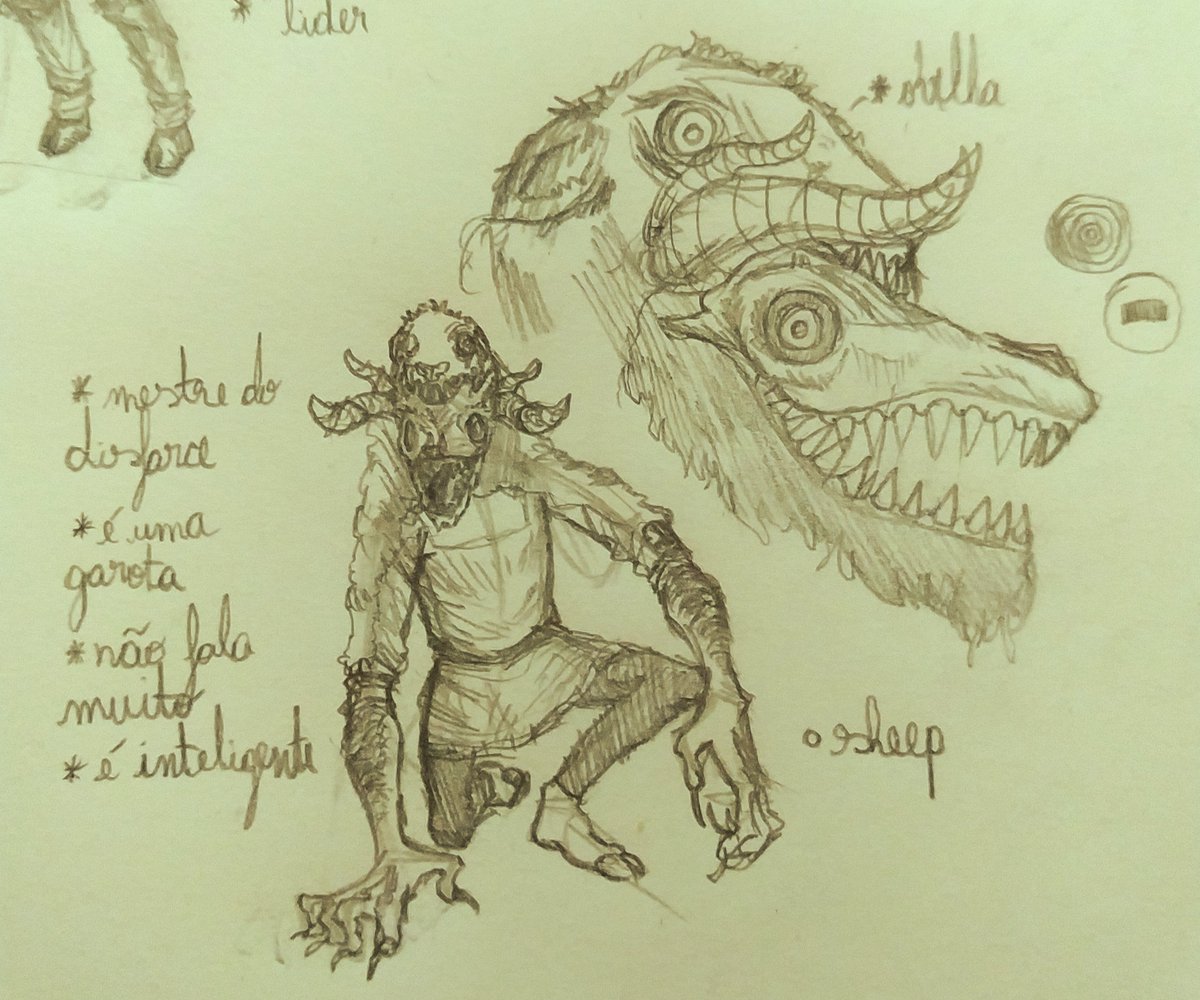 LouieFerhanil's tweet photo. Wendigos, personagens de #worldborder
Vai demorar um pouco pra eles aparecerem, mas tô ansioso pra colocá-los em páginas. https://t.co/tKEOXv4kiZ