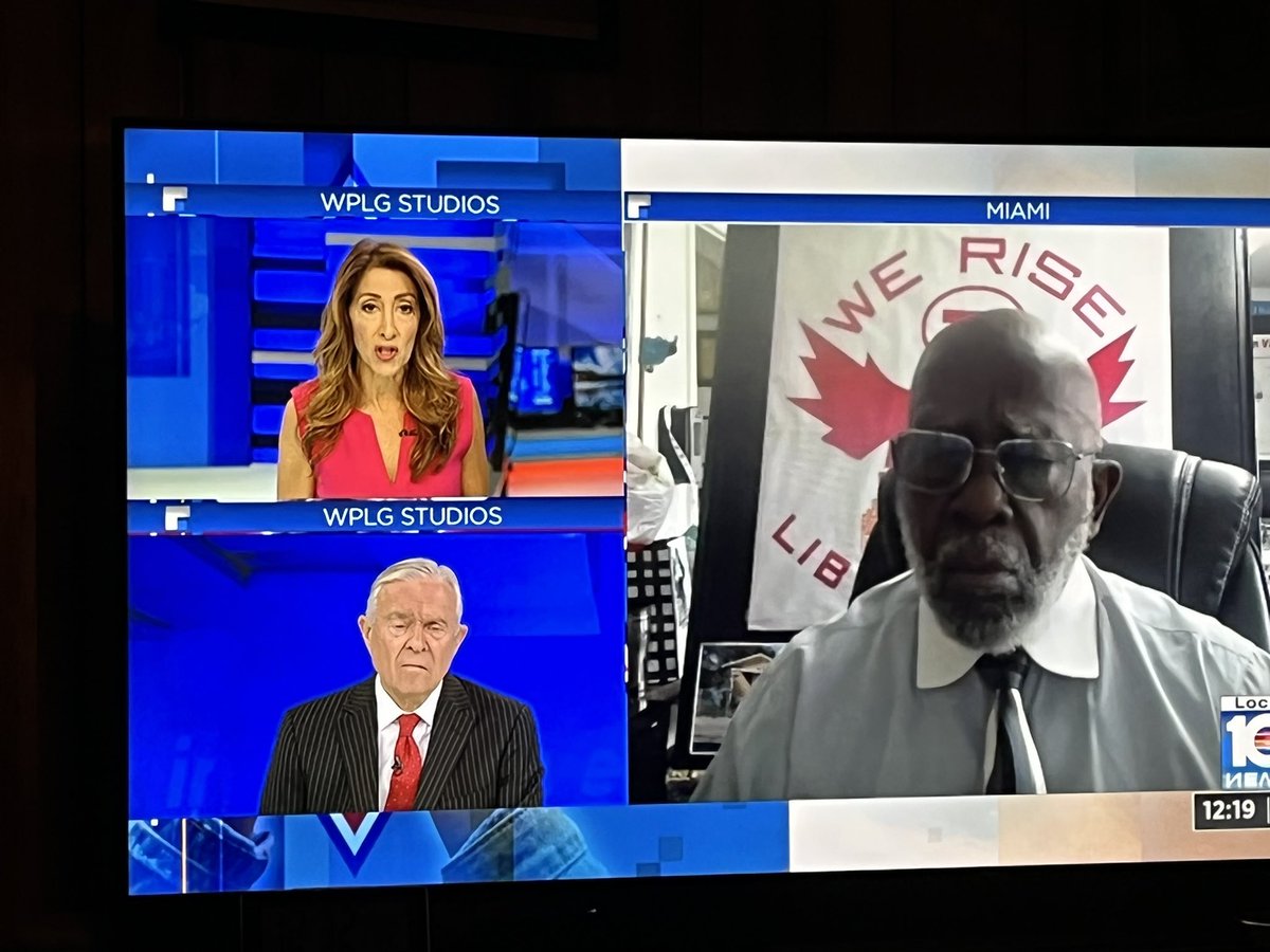sayitmsjackson's tweet photo. @WPLGLocal10 Why is this fool, who does not speak for and of African Americans is a positive manner of your show? https://t.co/Fd9BZV3opY