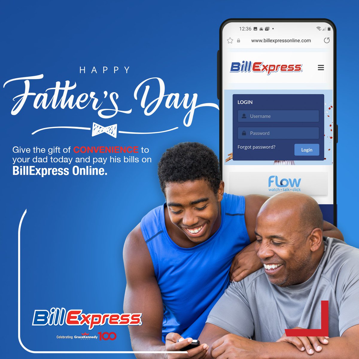 GKMSOnline's tweet photo. What’s a better gift than making bill payment fast, convenient and FREE!​

Start paying daddy's bills on BillExpress Online and celebrate father’s day every day.
​
#BillExpressOnline #OnlinePayment #GKMS #Free #BillPayment #BillExpress #Fathers #FathersDay #CelebratingFathers https://t.co/KCmHWFambG