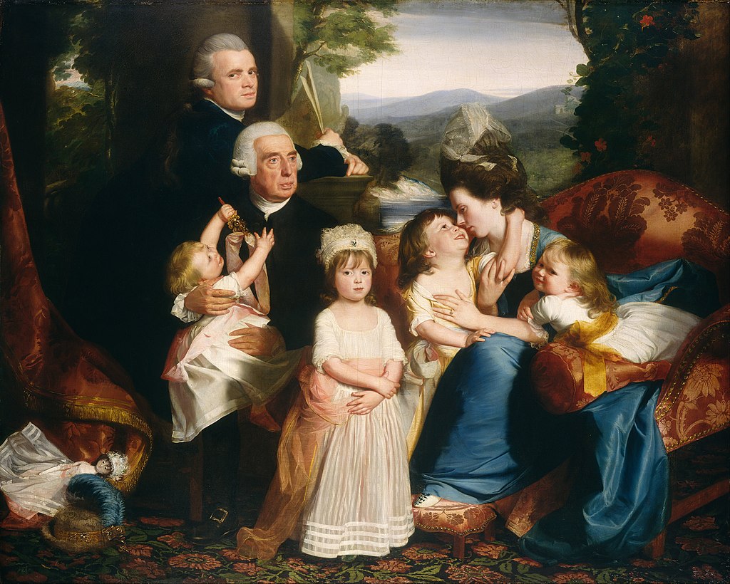 Roerich13's tweet photo. 186/ John Singleton Copley  - " Portrait of the Copley family " , 1776 #art #painting #portrait https://t.co/3a6NEDX1cq