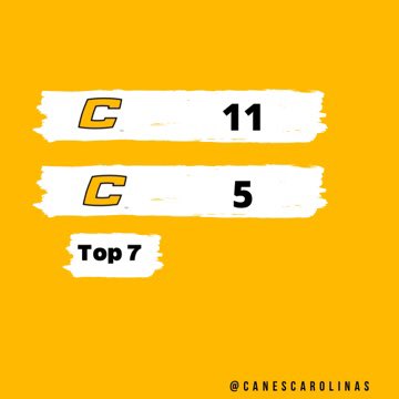 canescarolinas's tweet photo. Need to finish strong!! #canesbaseball https://t.co/XcpB063RYh