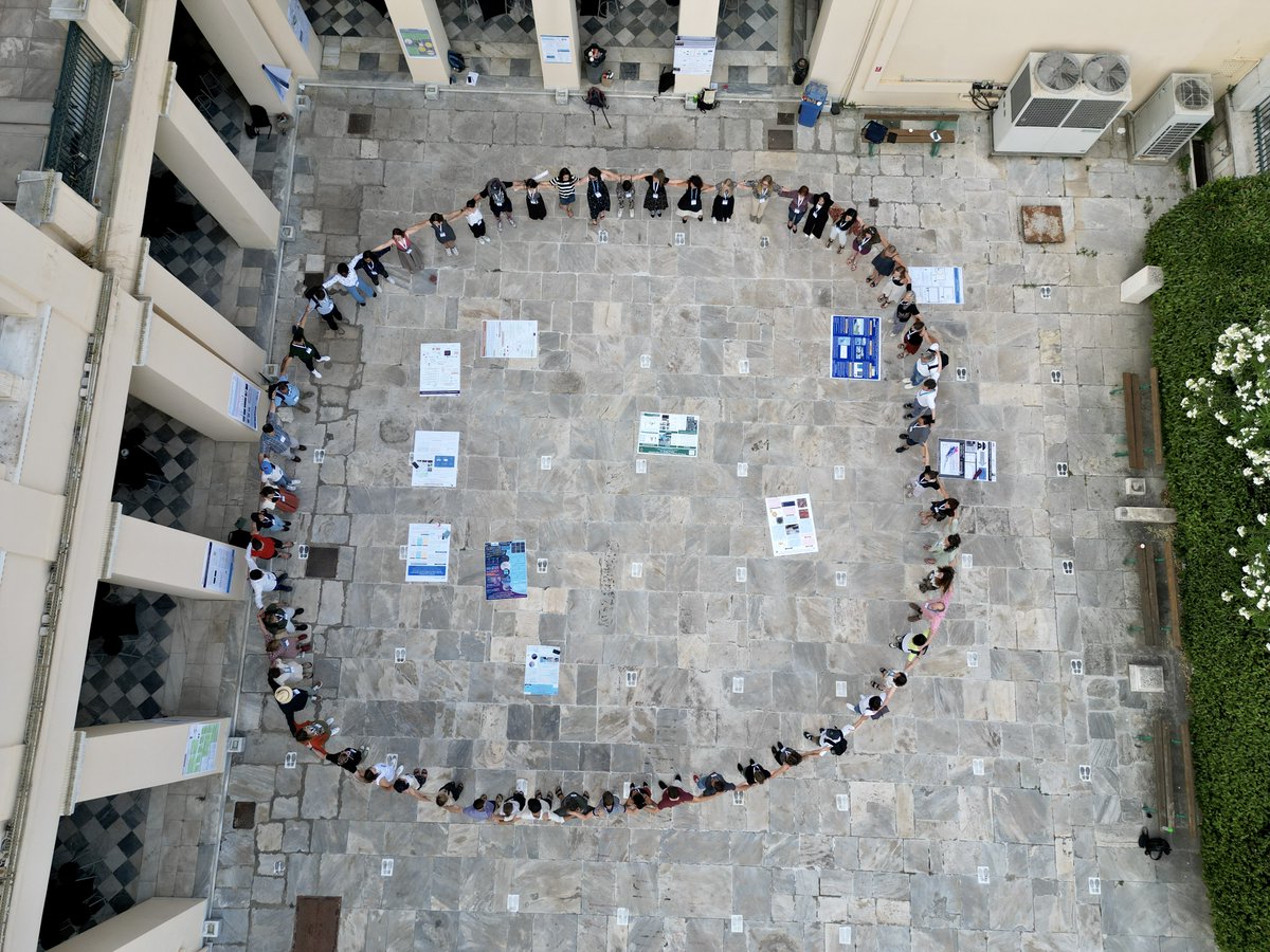 Poster session and Greek dance lead by professor and dance instructor Bart Koelmans! #microplasticsworkshop