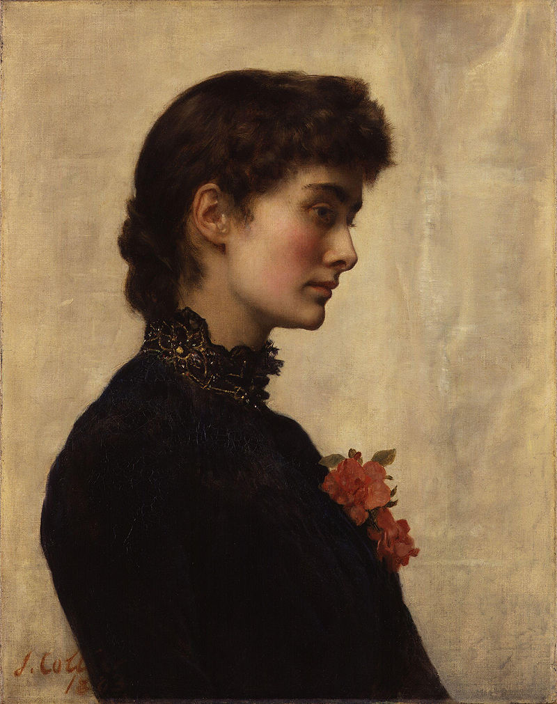 Roerich13's tweet photo. 189/ John Collier  - " Collier's first wife, Marian Huxley " , 1883 #art #painting #portrait https://t.co/S2OvRPPf7F