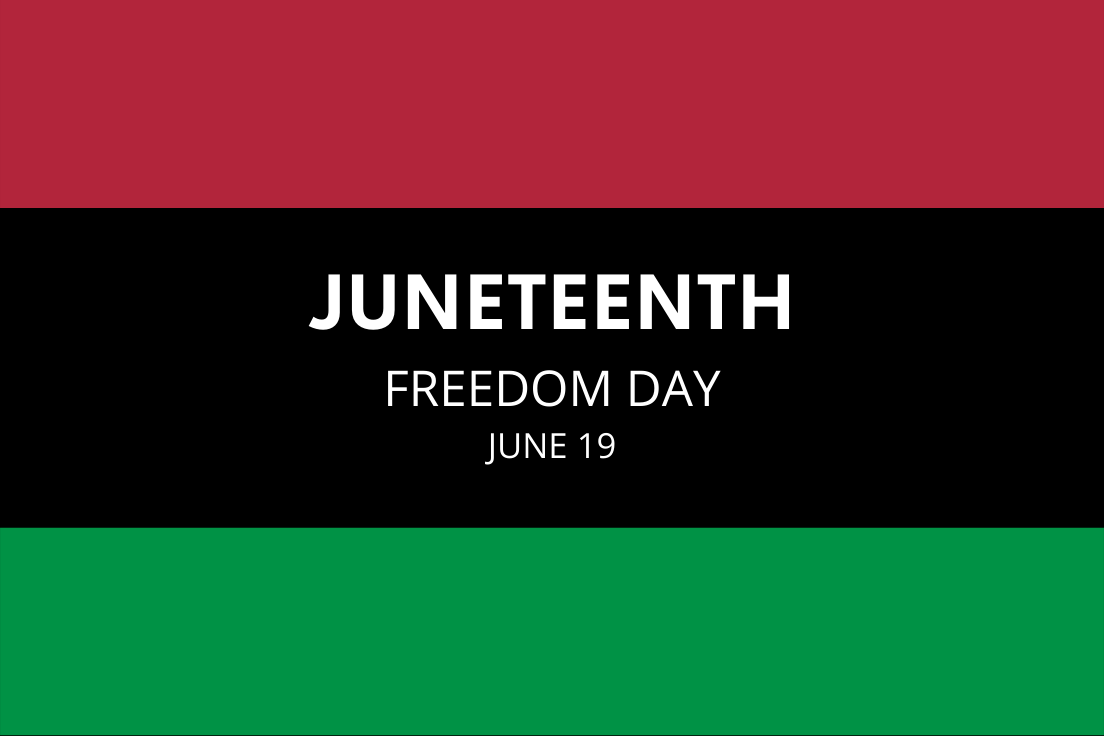 ITRAGlobal's tweet photo. Today we recognize and celebrate the anniversary of the end of slavery in the United States. This was a monumental day in American history - Happy Juneteenth!  For more information on the history of this federal holiday click here: https://t.co/UtZsGOqLKM  #juneteenth2022 #bl ... https://t.co/A9w2xEfEro
