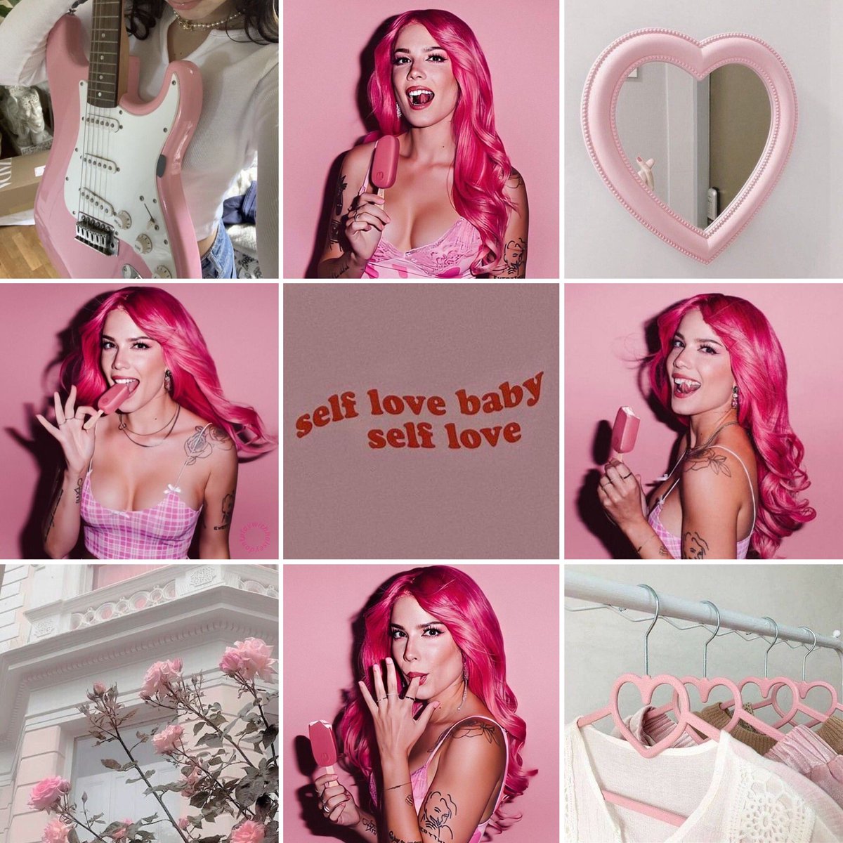˗ˋˏ°• halsey in pink •°ˎˊ˗