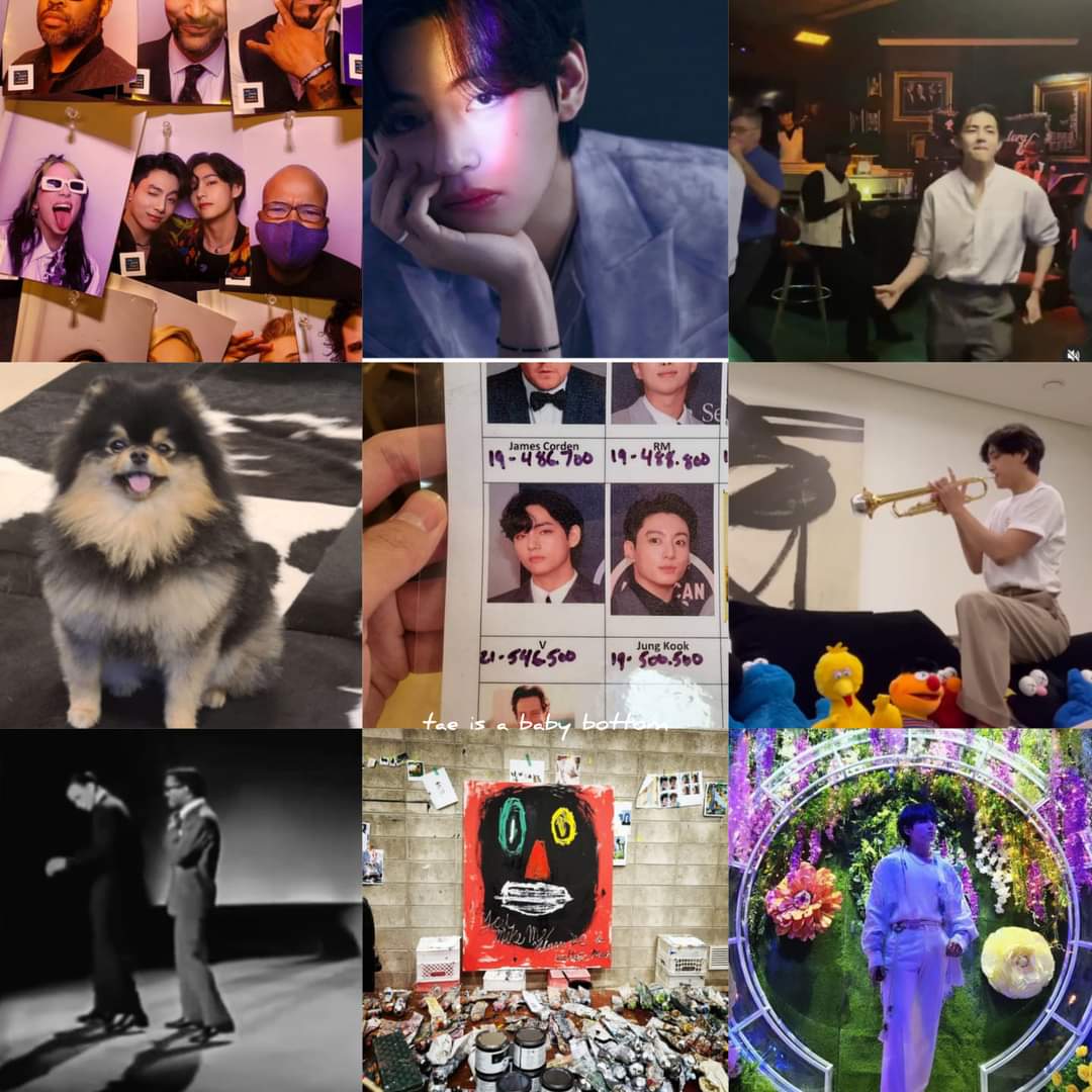 Taehyung: "Decidí publicar solo las cosas que me gustan. Las cosas de mi vida. Puedo mostrar mi estilo personal en esa cuenta. Y TAEHYUNG PUBLICA SOBRE SÍ MISMO, SU HIJO, SU VCUT, SUS PASATIEMPOS E INTERESES, Y SU NOVIO 🥰💜 HOMBRE DE FAMILIA, YA VIMOS. #taekook