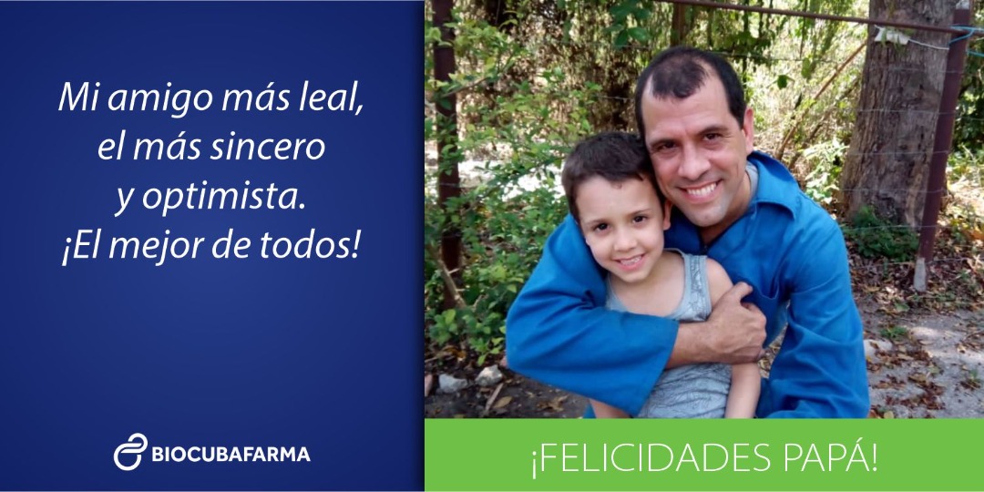 BioCubaFarma's tweet photo. Desde #BioCubaFarma felicitamos a todos los padres cubanos en este día y en especial a los de nuestro sector. https://t.co/WibDZMyFZq