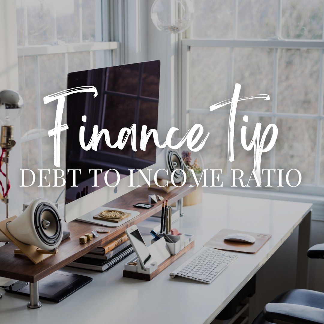 BreRinkema's tweet photo. Debt-to-income ratio is the amount of debt you have compared to your yearly income.

So, if you have some debt, don't stress about it, but do your best to pay it down asap if you're planning to apply for a mortgage! https://t.co/0pUJ18HSL4
