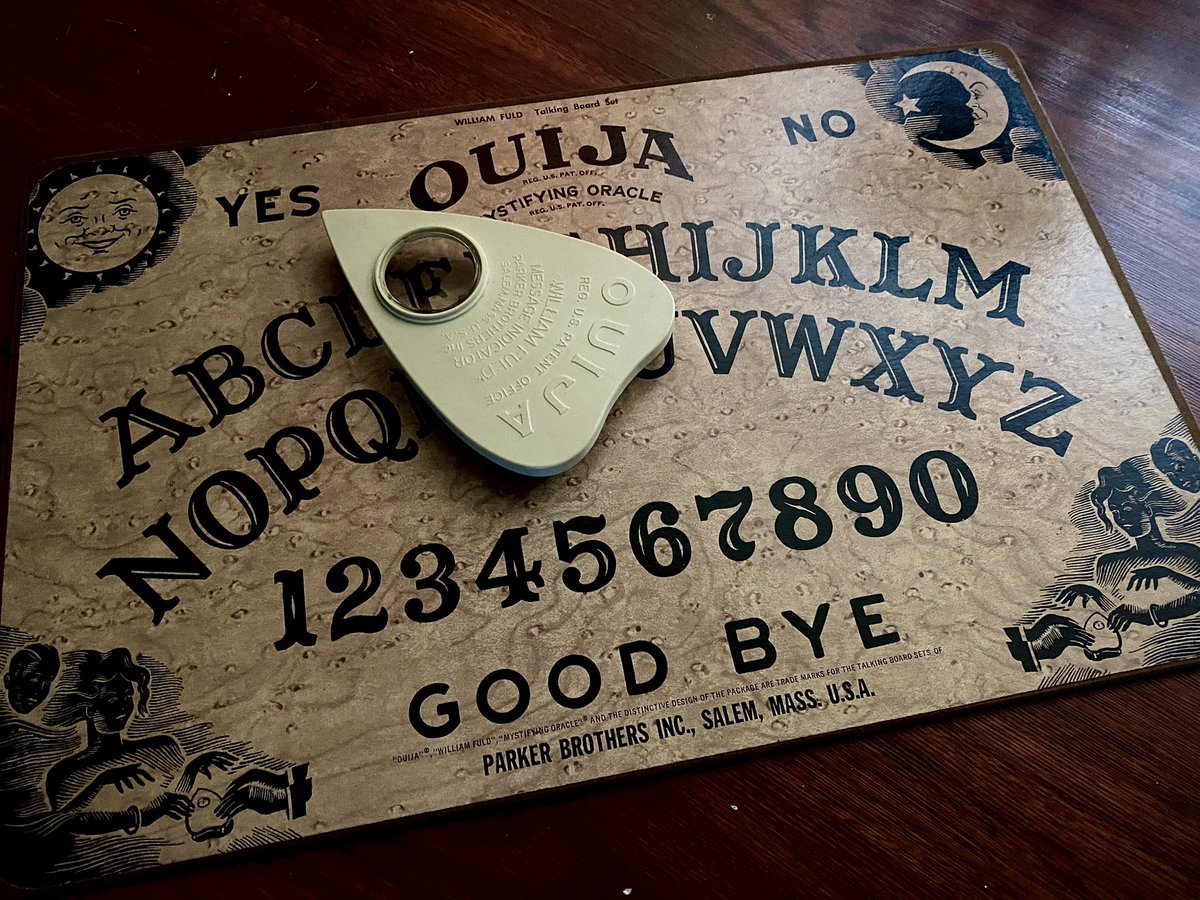 I bought this 1972 Ouija board from a guy at a flea market eating shish kebab. What should I ask it?