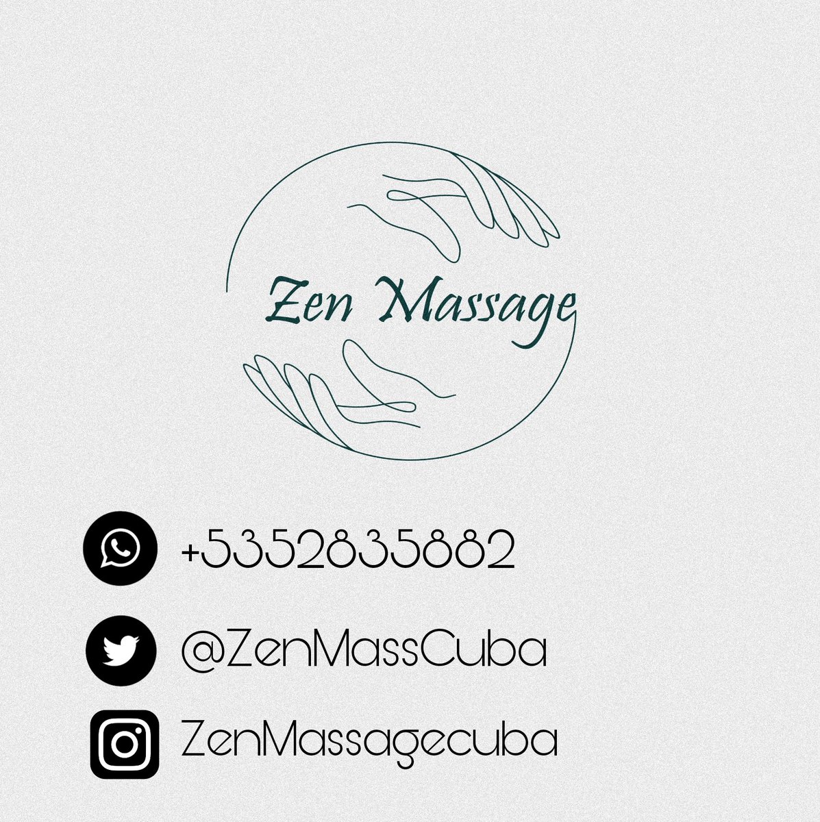ZenMassCuba's tweet photo. La terapia de masaje disminuye el dolor, mejora el sueño y apacigua el estrés. En Zen Massage ofrecemos un completo servicio de fisioterapia en la Habana, además de otros servicios de  rehabilitación que pueden ayudar a tu cuerpo. https://t.co/4Ledgad6DE