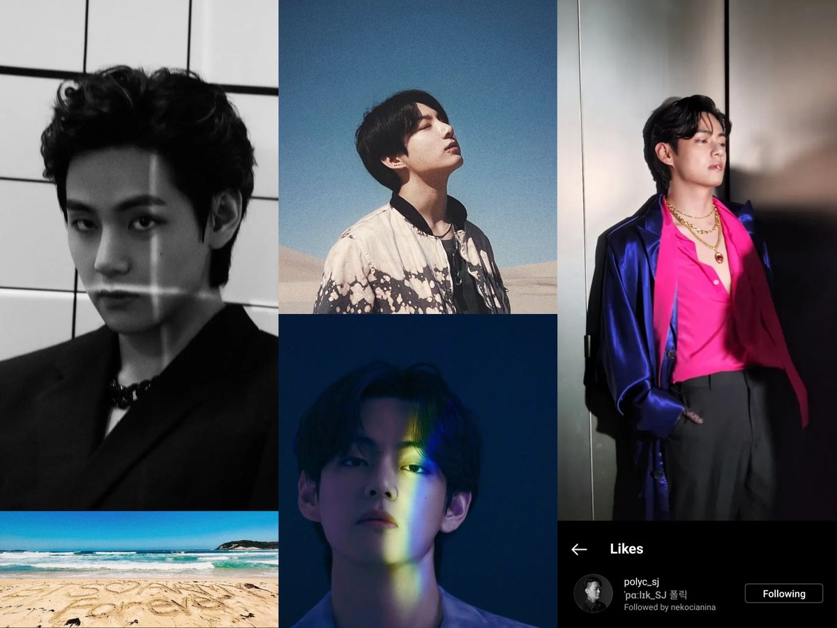 📑| Al tatuador de Jungkook [polyc_sj] le han gustado las dos publicaciones recientes de Jungkook y las tres publicaciones recientes de Taehyung, respectivamente, en Instagram.♡ #taekook