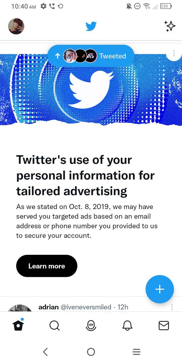 Huh? To secure my account you used my email or phone number to give me personal ads? On a date 3years ago that nobody cares about <a href="/elonmusk/">Elon Musk</a> <a href="/Twitter/">Twitter</a>