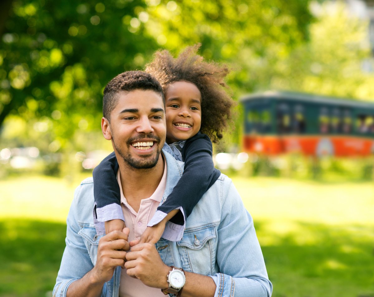 StAugustineTour's tweet photo. #HappyFathersDay from our family to yours.  🤗  💙 #OldTownTrolley #Trolleytours #FamilyTime https://t.co/mhXj9aYzo3