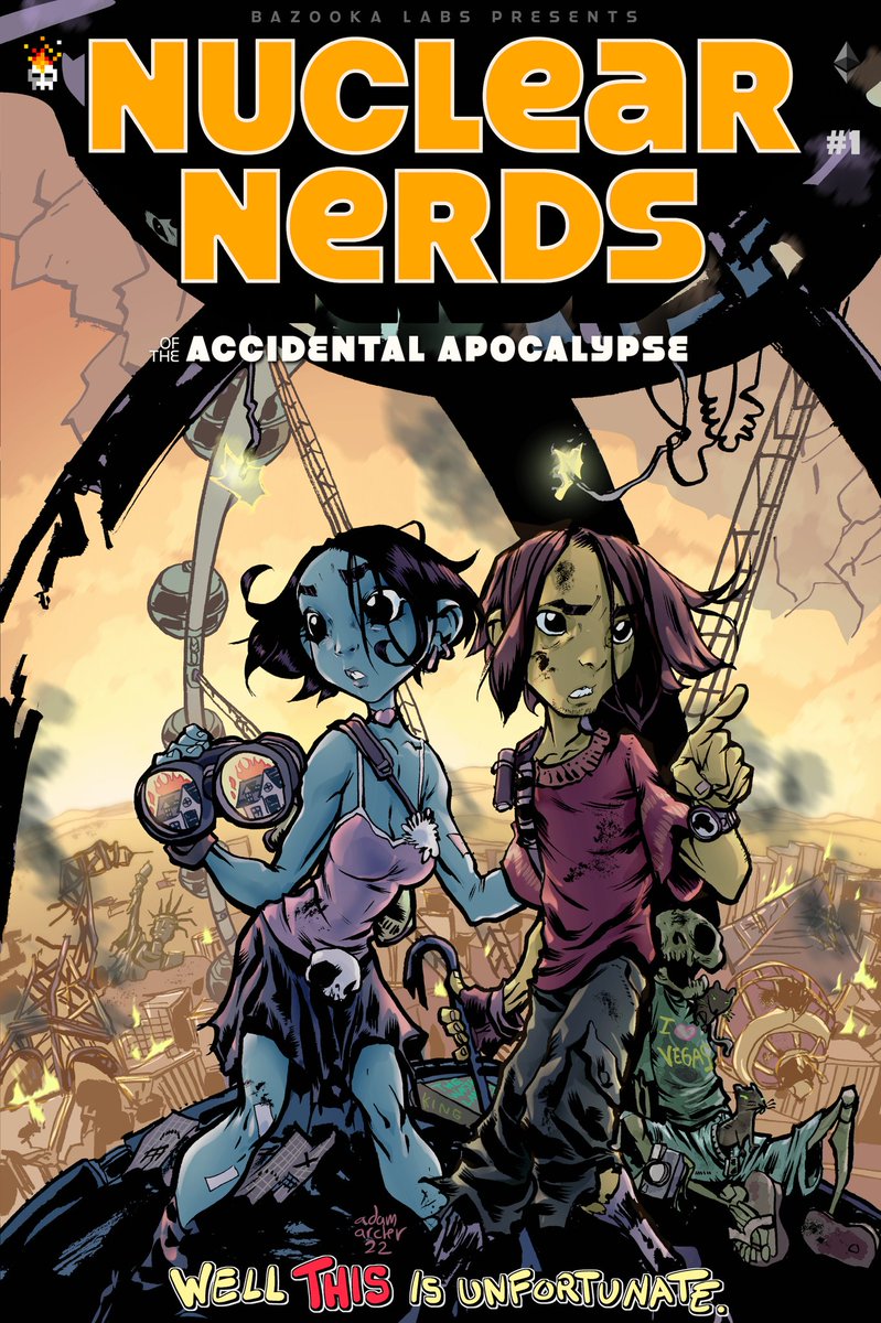 nuclearnerds's tweet photo. Chapter #001 of the comic is on the horizon.

It will be the first to include the prompts that were written and voted for, BY the community.

Zeke and Jelly are waiting....

Are you ready? https://t.co/rB8QKyXbOt