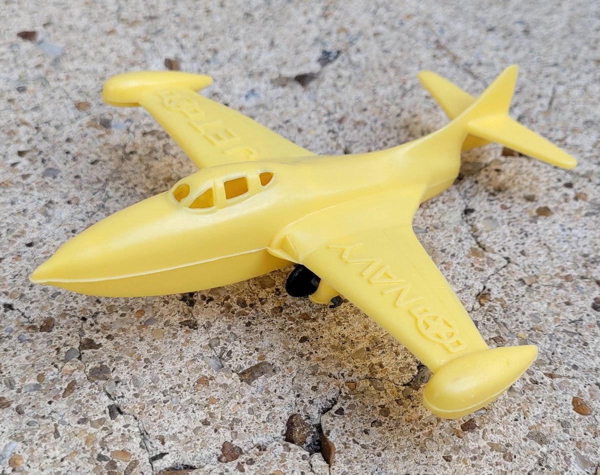 Excited to share the latest addition to my #etsy shop: Vintage Renwal US Navy Fighter Yellow Plastic Airplane No. 166 - Made in USA etsy.me/3xvQxq0 #red #plasticaircraft #vintagetoy #vintagemilitarytoy #vintagemilitary #plastictoy #madeinusa #1960s #greenplasti