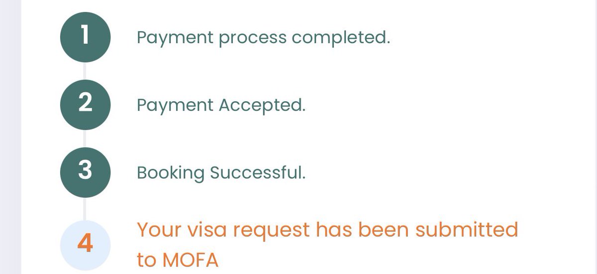 SachaOsama's tweet photo. @Motawif_SA 

Your visa request has been submitted to MOFA

After how long will the visa be issues this is what i am getting https://t.co/49p77a8B3W