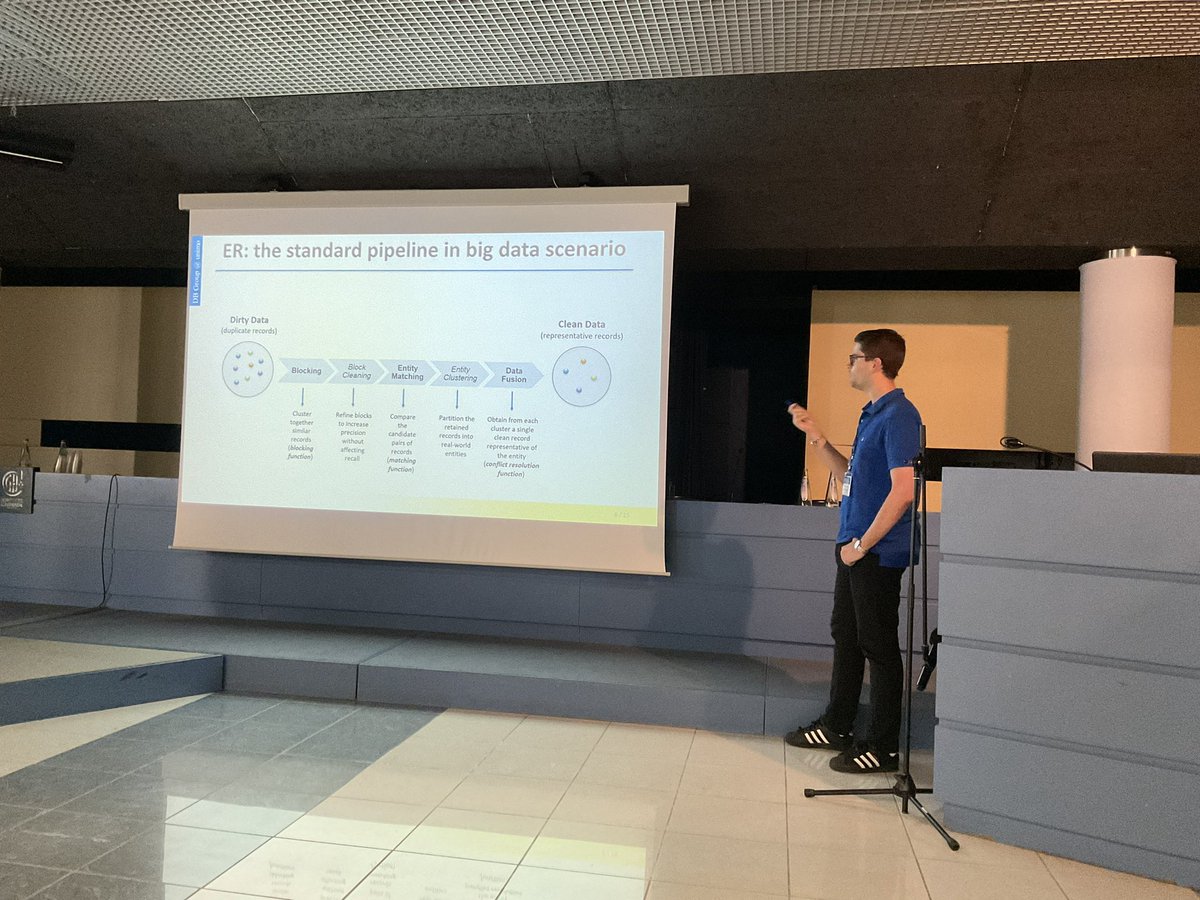 frrncl's tweet photo. #sebd2022 doctoral consortium: Luca Zecchini on task-driven big data integration and on-demand entity resolution @SEBD_org @sebd2022 https://t.co/TruG7vsZzo