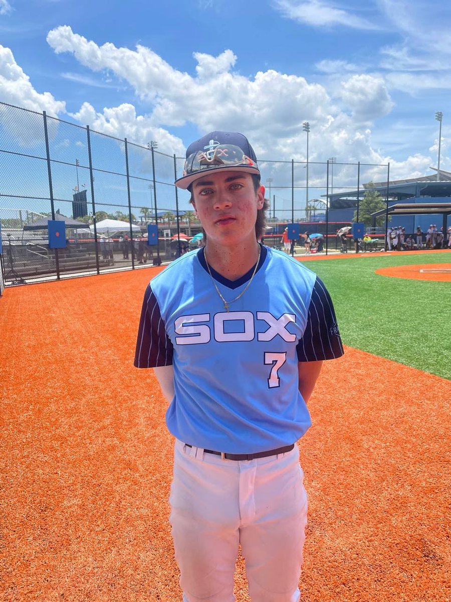 Victor Delgado
⁦<a href="/eastcoastbball/">East Coast Sox Baseball</a>⁩ Aces 2023
1-2, walk off single, 3 RBI

⁦<a href="/ProspectWire/">Prospect Wire</a>⁩
#PWPoG
#PWBaseball