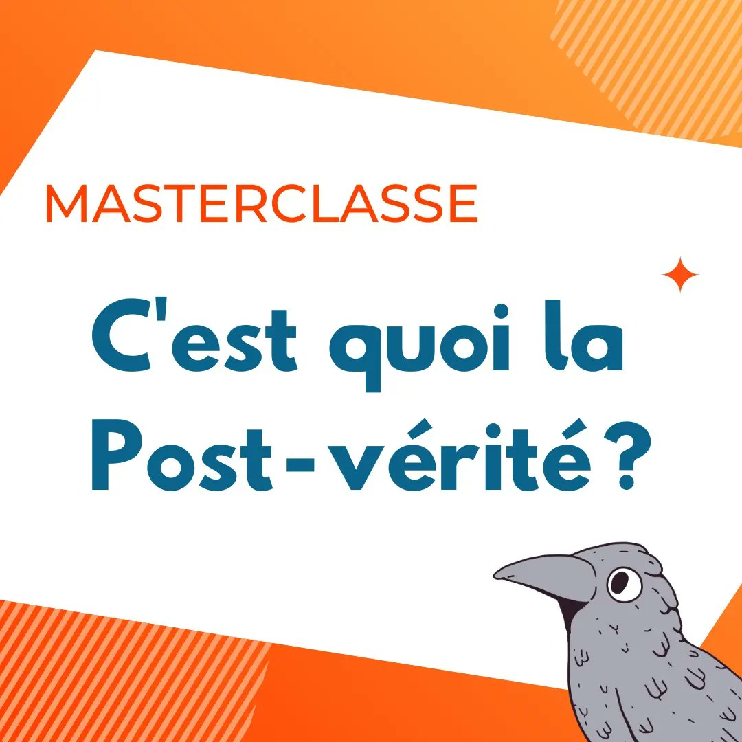EisoImst's tweet photo. Un nouveau jour, un nouveau post d'explication du sujet de la #masterclasseimst 😌
👉 Aujourd'hui nous vous expliquons ce qu'est la post-vérité 🧐
#posttruth #postvérité https://t.co/Sp0vo4t22u