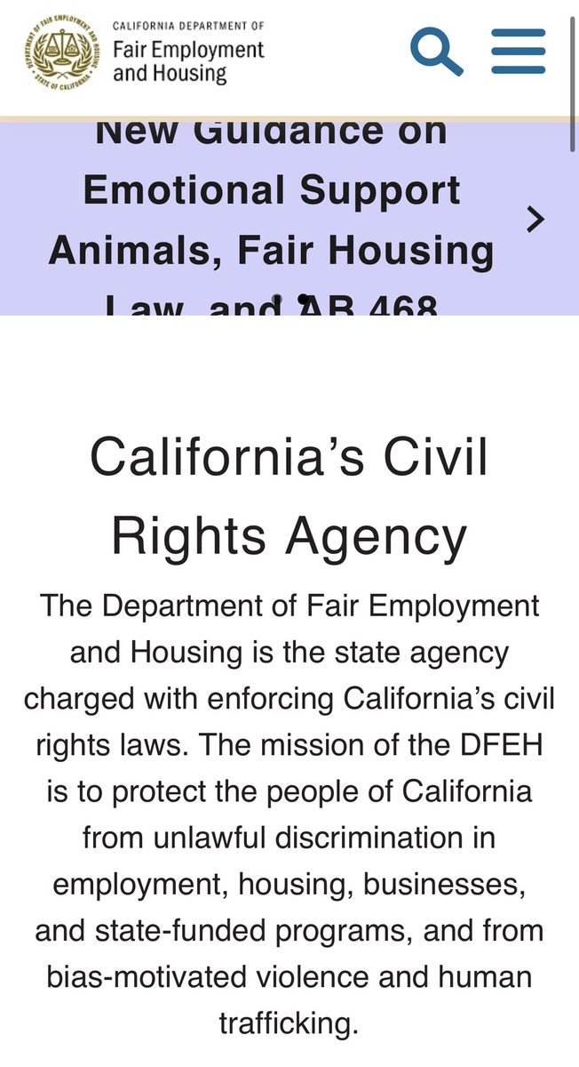 PatternAsProof's tweet photo. Californians pay DFEH $40M per year to investigate discrimination claims &amp; to protect Californians from discrimination. This database presents the results of those investigations as reported by DFEH itself. The public can decide whether the agency is achieving its stated mission. https://t.co/6oLPuamyhO