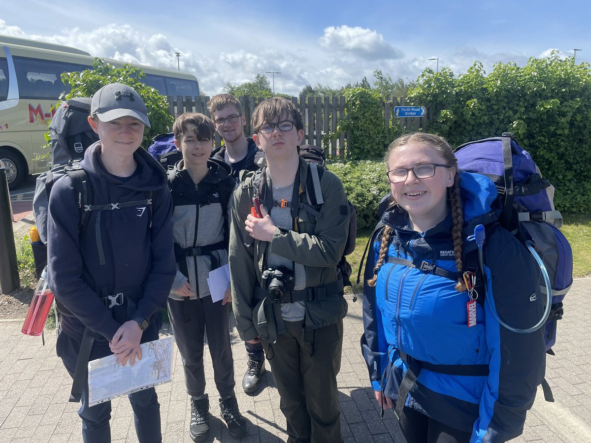 Well done to the #futurefridays and Motherwell Open #dofe group participants on completing their practice Bronze expedition this weekend taking on high winds, rain and then the heat!! ☀️ Amazing resilience shown from all the team today😃
@dalziel @FridayOlhs