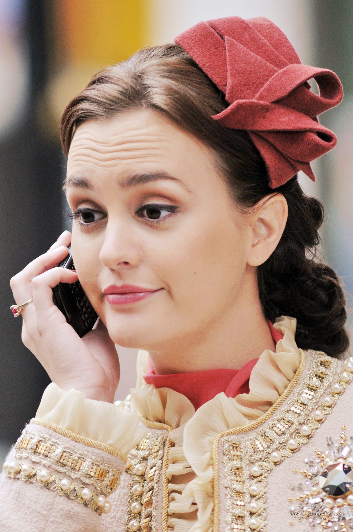 Cosa ci fa Blair Waldorf a. #reazioneacatena. 