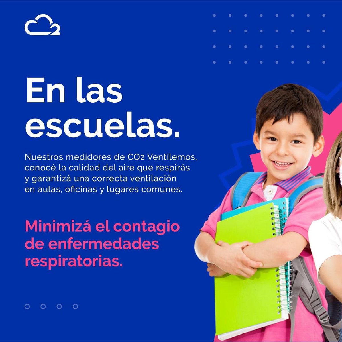 ventilemos's tweet photo. 👉 Nuestros medidores de CO2 posibilitan garantizar una correcta ventilación y así minimizar la probabilidad de contagio de COVID-19 y otras enfermedades de trasmisión por vía aérea. ✅ Utilizalos en en aulas, estudios, oficinas y espacios comunes. https://t.co/Cjdp5OGQlX