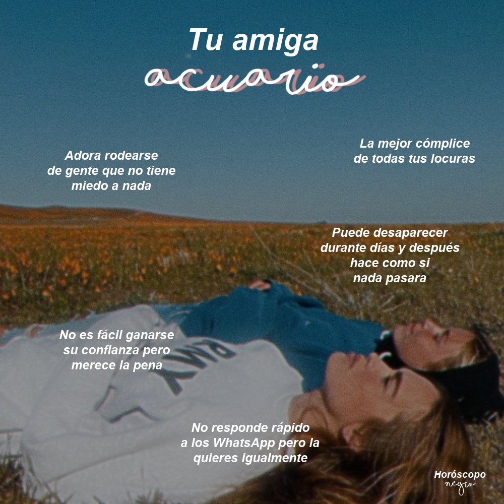 horoscoponegro's tweet photo. Describiendo a tu amiga según su signo del Zodiaco 👯♀️🖤

Parte 3 ✨ https://t.co/IdLzF7xqr5