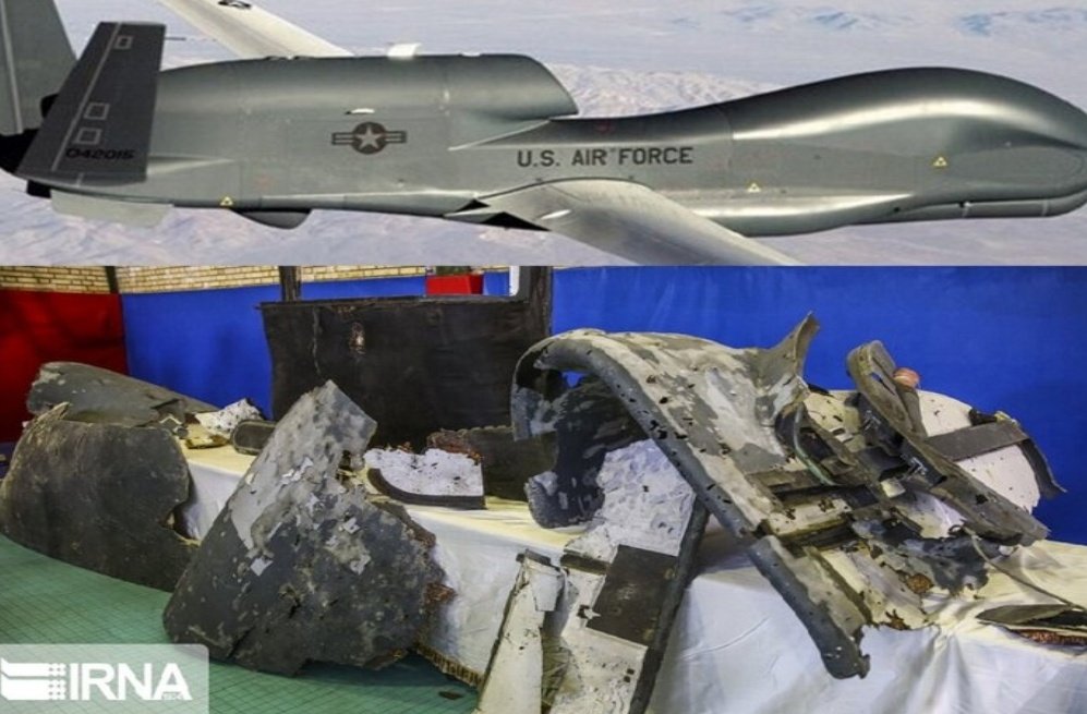 0khorshid007's tweet photo. Enemies of the Islamic Republic of Iran Remember what zealous Iranians did to the #American #Global_Hawk?
We #Iranians were and are the best even in the worst conditions of sanctions.
So be careful and know who you are hostile to....
Long live the Islamic Republic of #Iran🇮🇷❤ https://t.co/qg5yDwrcwJ