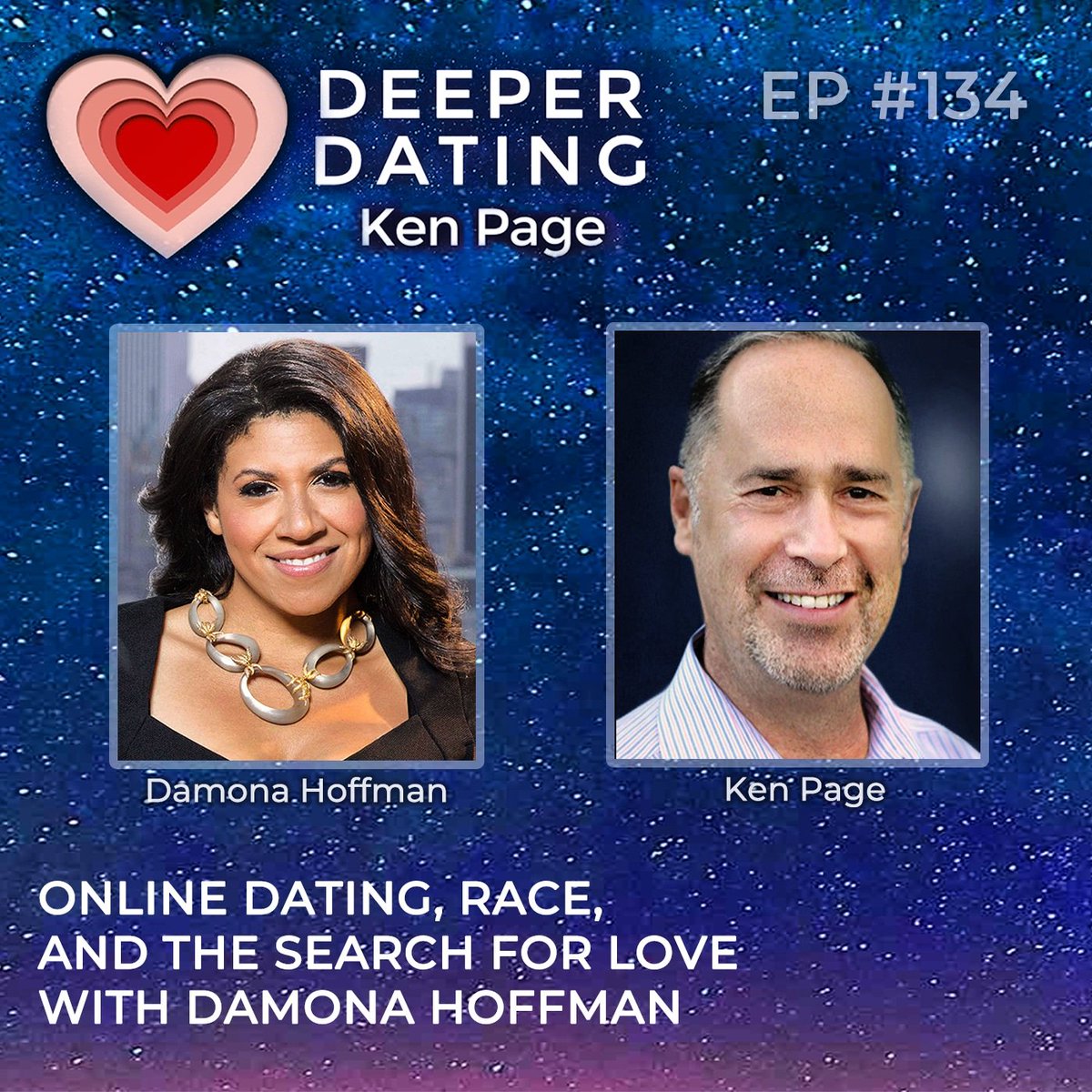 KenPageLCSW's tweet photo. 💬 @ REPLY 🔄 RETWITT ♥️ LIKE ➡️ SHARE
I am so excited today to be talking with @DamonaHoffman, host of the Dates & Mates Podcast, about issues of race in the online search for love.
https://t.co/Yb82dFssAj
#damonahoffman #datesandmates #deeperdatingpodcast https://t.co/MlTXYMRBvC