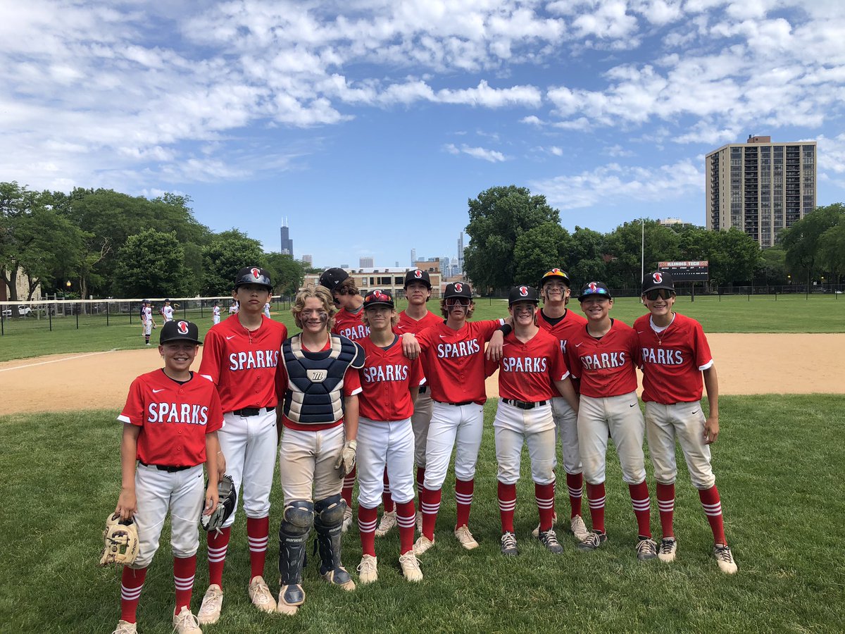 SparksNorth26's tweet image. We’re going to the ‘Ship!  Big semifinal 7-5 victory this morning at IIT. Connor Griffin earns the W, Riggs Kohl with the save. Another complete team win. 3:45 Championship @NUCatsBaseball. #NORTH
