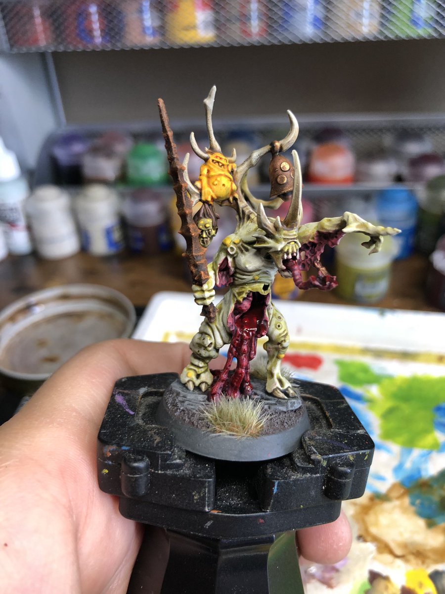 wingdhussarmini's tweet photo. #Poxbringer #Nurgle #warhammercommunity https://t.co/l3kwZXZkQ6