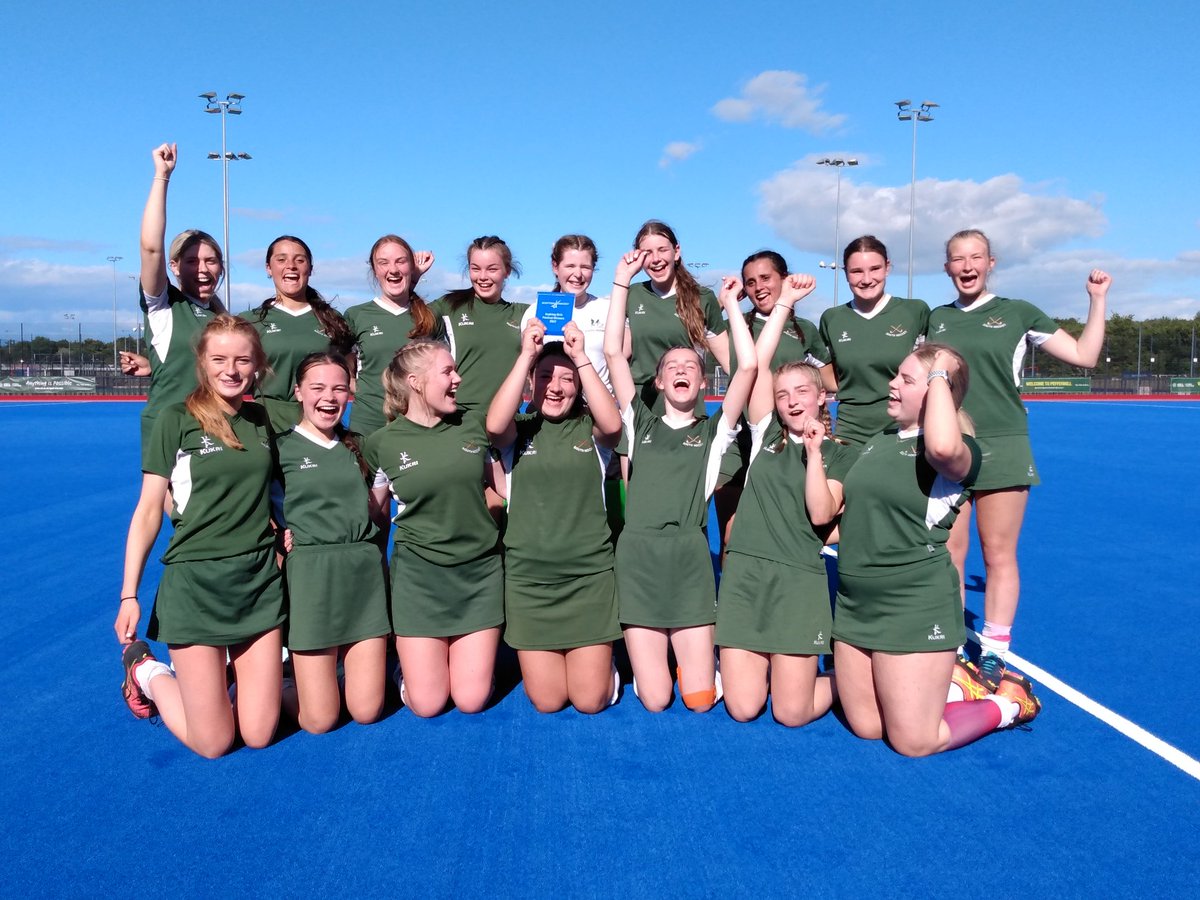 Congratulations to South Aspiring Girls on winning #DistrictFestival. A 2-0 win v East Sky in a really competitive match gives them a well-deserved win. East Purple 2nd, East Sky 3rd, and West 4th after 0-0 draw v South-West. Awesome hockey. #Exhausted