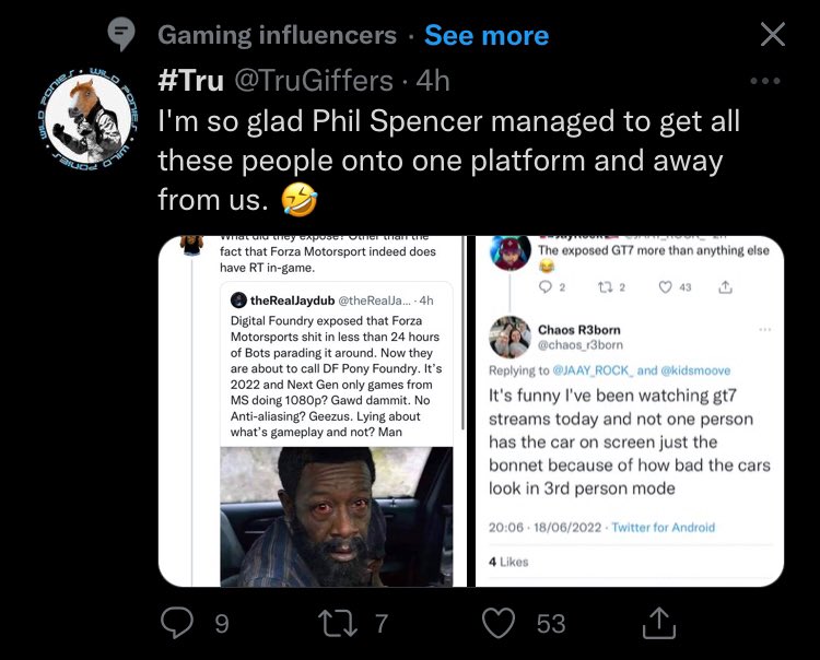 BefJuis's tweet photo. @TruGiffers You’re on gaming influencers now xD https://t.co/FP1spNfNoL