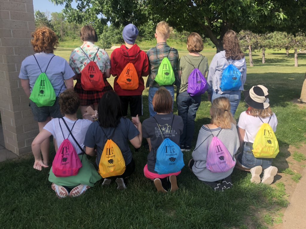 ITF , here we come! Troupe 7789 travels in style!! THANK YOU to the Ryans, the Quinns and the Duffs for the amazing SWAG! #weareback #wearechan #theztroupe7789