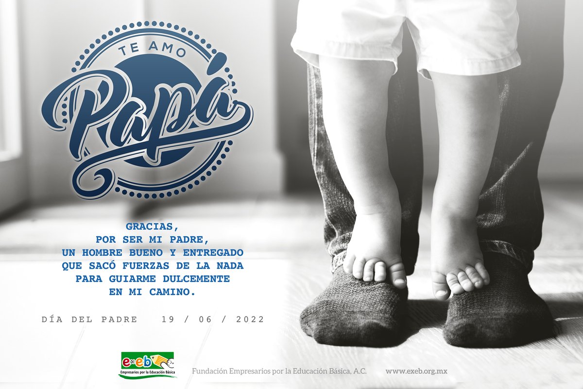 Hermoso Domingo Y Feliz Día Del Padre ❤ 🧔🤗
#fundaciónexeb #ExEb #mexico #alumnos #diadelpadre #diadelpadre2022 #educacion #fathersday #fathersday2022 #dad #dadsday #papa #papa2022 #diadelpapa