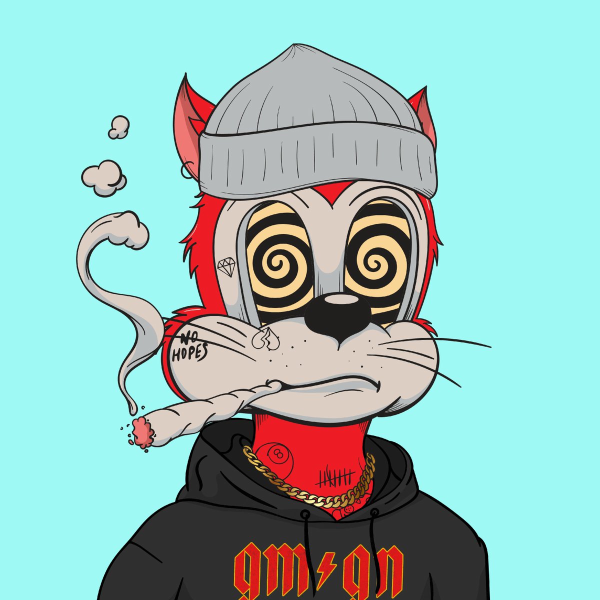 GM ⚡️ GN <a href="/hypnomaniacs/">Hypnomaniacs 😵‍💫🧨</a> 
Big Up <a href="/FredwardC123/">Freddy 🧨🇲🇽🇺🇸</a> for the trade!
#toonz #degentoonz #toonztothemoon