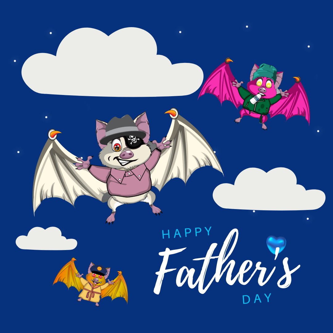 micro_batz's tweet photo. Happy Father's Day Micro Batz Fam! Have a great weekend 🦇 #nft #nftlaunch #MicroBatz https://t.co/0M7mPat5bp