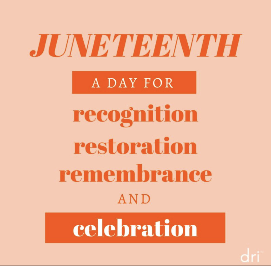 #DRIYLC celebrates Juneteenth! #Juneteenth #DRIYoungLawyers #DRILawyers #YoungLawyers