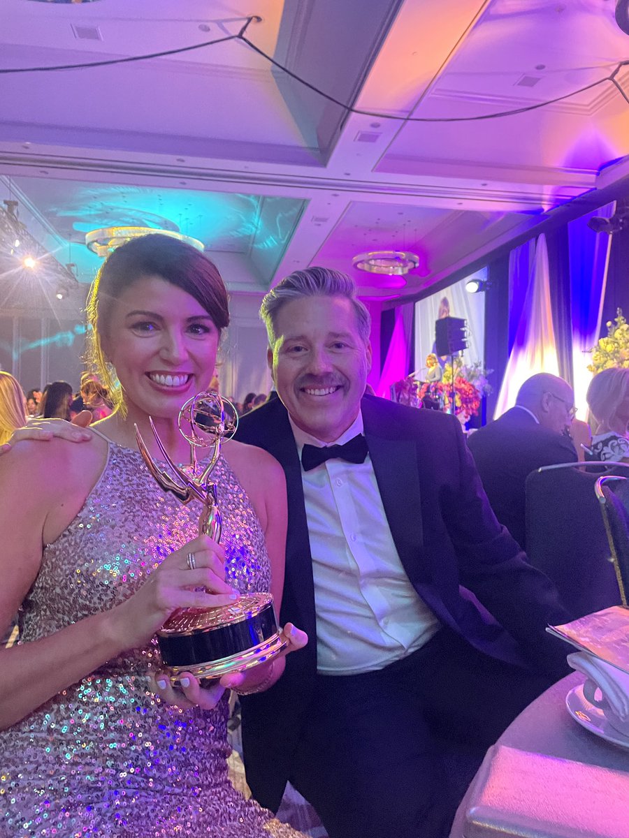GPBEducation's tweet photo. We had a pretty incredible time at @SoutheastEMMY last night… our two nominations both WON EMMY AWARDS! 🏆 https://t.co/5xUADuCuqH