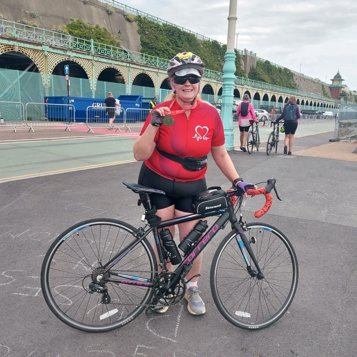 PennyBrett's tweet photo. #londontobrighton all done what an amazing experience https://t.co/FNHjeRQbmS